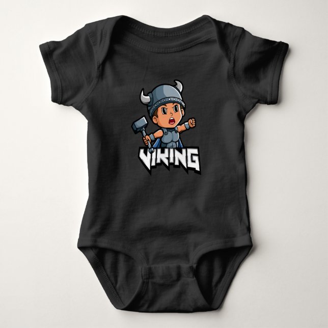 Body Para Bebê Viking (Frente)