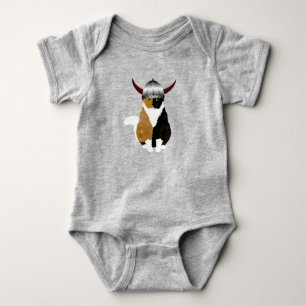 Body Para Bebê Viking Cat Baby Bodydress