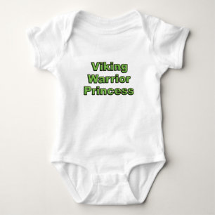 Body Para Bebê Viking Warrior Princess