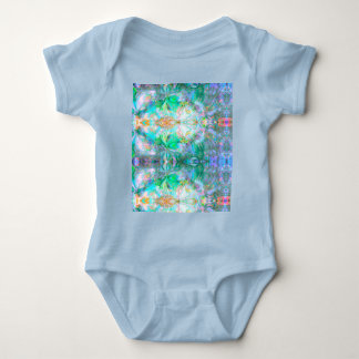 Body Para Bebê Vintage Floral Nature - Romântico Meadow Boho