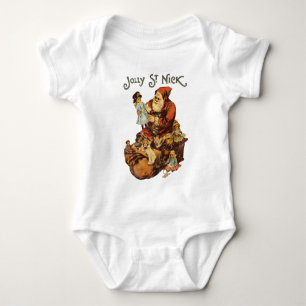 Body Para Bebê Vintage Jolly Rua Nick Baby Bodyfato