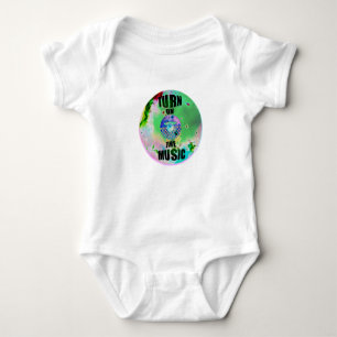 Body Para Bebê Vinyl Music