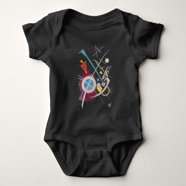 Body Para Bebê Violet(1923) Wasily Kandinsky (Frente)