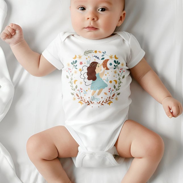 Body Para Bebê Virgo Baby - Perfeitamente Precise - Sinal Zodiac (Criador carregado)