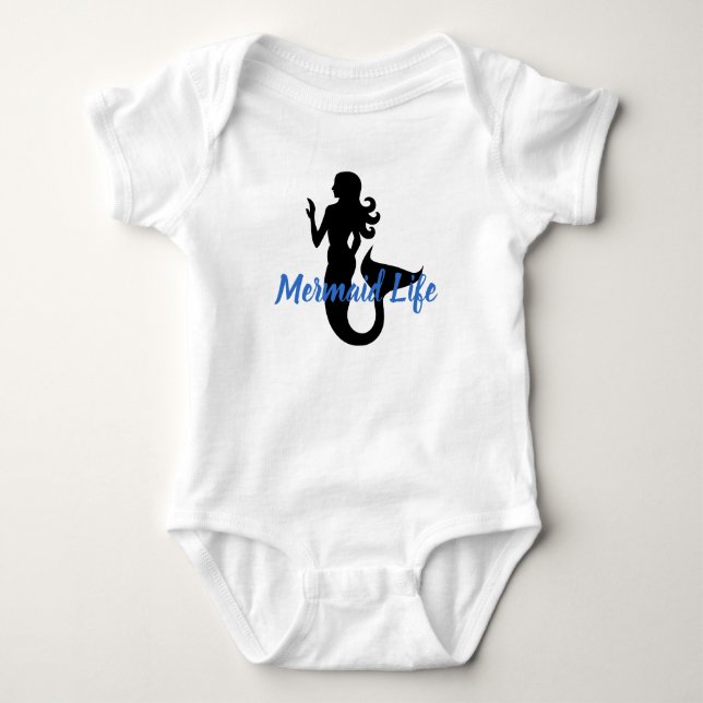 Body Para Bebê vitalidade do MERMAID | (Frente)