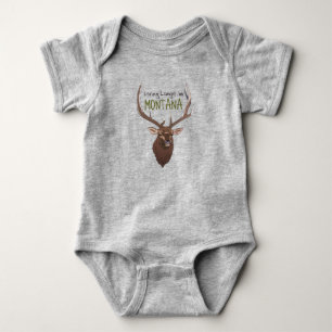 Body Para Bebê Vivendo em Montana