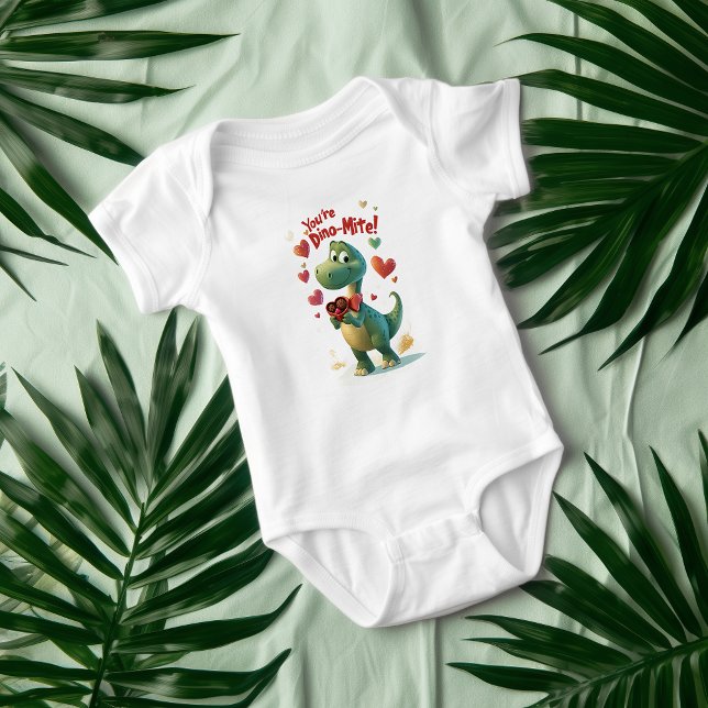 Body Para Bebê Você é Dino-mite! (Criador carregado)
