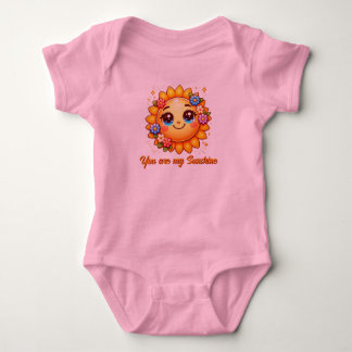Body Para Bebê Você é meu Bebê Bodysuit Sol