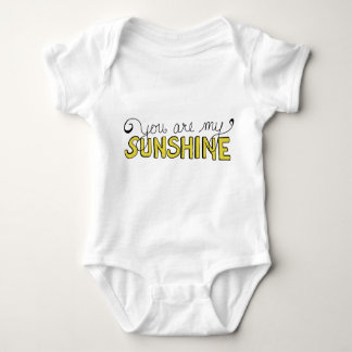 Body Para Bebê Você é meu Bodysuit da luz do sol