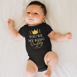 Body Para Bebê Você É Meu Rei Papai Dia dos Pais