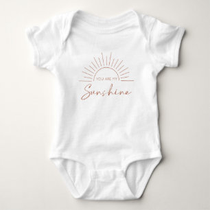 Body Para Bebê Você É Meu Sol
