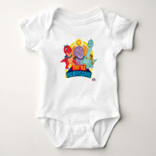 Body Para Bebê Você é Roarsome Dino Ranch