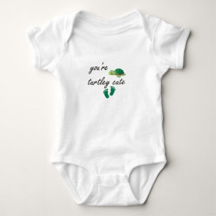 Body Para Bebê Você é Turtley Cute Baby Boy ou Girl Baby Gift