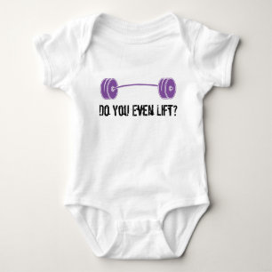 Body Para Bebê Você levanta mesmo?