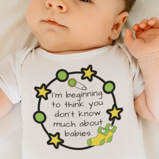 Body Para Bebê Você não sabe muito sobre bebês (Criador carregado)