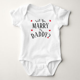 Body Para Bebê Você Vai Casado Do Meu Pai? Bebê Body