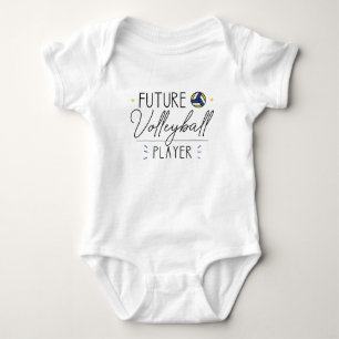Body Para Bebê Volei de Bebê - Futuro Jogador de Volei