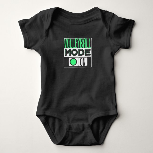 Body Para Bebê Voleibol (Frente)