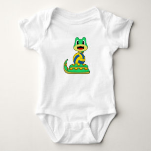 Body Para Bebê Voleibol cobra
