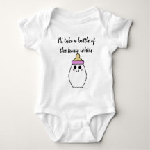 Vou pegar uma garrafa da casa branca - rosa