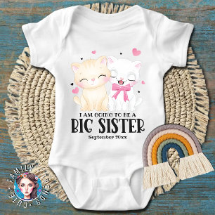 Body Para Bebê Vou Ser Um Anúncio De Bebê Irmã.
