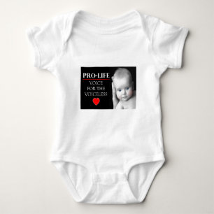 Body Para Bebê Voz da Pro-Vida para o áfono
