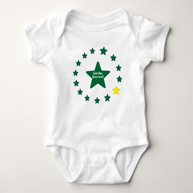 Body Para Bebê VTVB-BOLDSTEPS-BB - Baby Bodysuit (Frente)