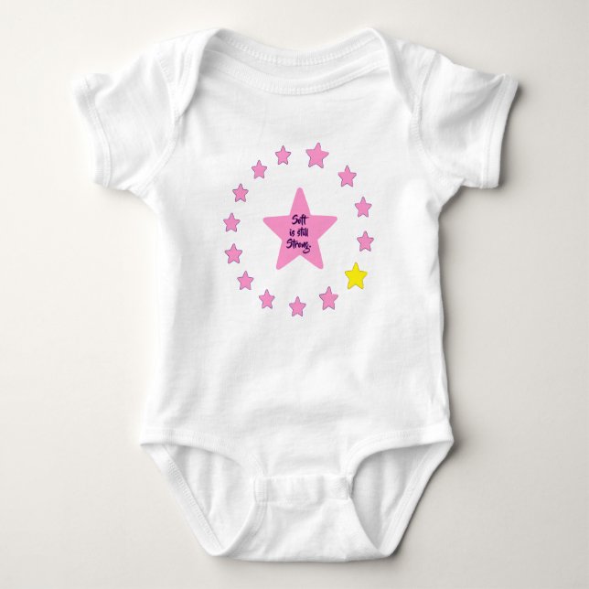 Body Para Bebê VTVB-SOFTSTRONG-BB - Baby Bodysuit (Frente)