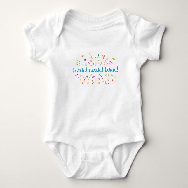 Body Para Bebê Wah Wah One-Piece (Frente)