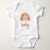 Watercolor Boho Rainbow Baby