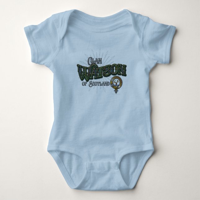 Body Para Bebê Watson Clan (Frente)