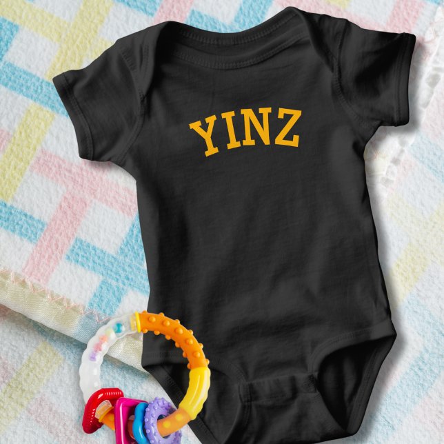 Body Para Bebê Western Pensilvânia YINZ (Criador carregado)