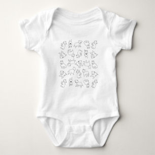Body Para Bebê Westies brincalhão