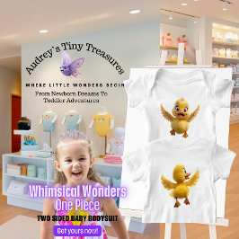 Body Para Bebê Whimders Wonders Baby Short Sleeve Bodydress