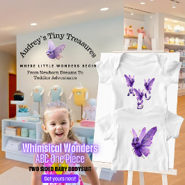 Body Para Bebê Whimders Wonders Baby Short Sleeve Bodydress