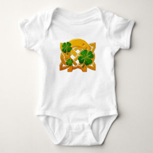 Body Para Bebê Whimsey de 3D divertido irlandês