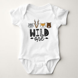 Body Para Bebê Wild One Bodydress
