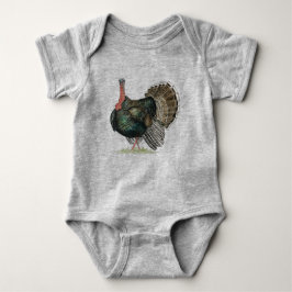 Body Para Bebê Wild Turkey Baby Bodydress