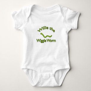 Body Para Bebê Willie o Wiggle Worm Baby One
