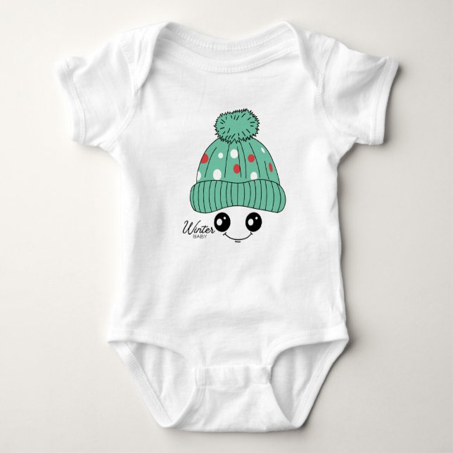 Body Para Bebê Winter baby (Frente)