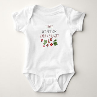 Body Para Bebê Winter Snuggly Baby Bodysuit