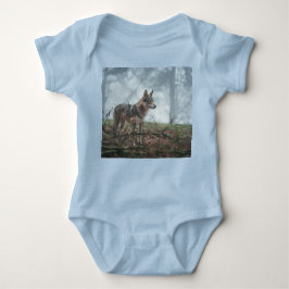 Body Para Bebê Wolfdog Baby Bodydress