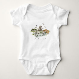 Body Para Bebê Woodland Picnic | Animais florestais
