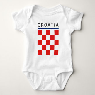 Body Para Bebê Xadrez Croata