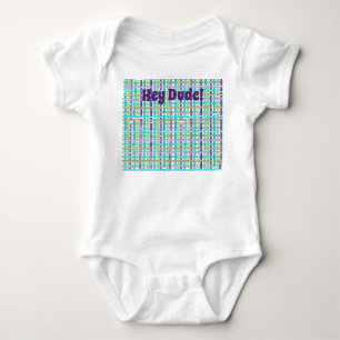 Body Para Bebê Xadrez legal