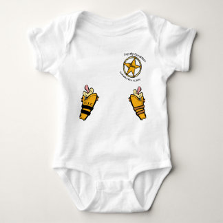 Body Para Bebê Xerife de cowboy macaqueira salta