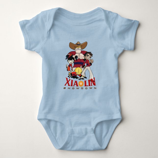 Body Para Bebê Xiaolin Showdown | (Frente)