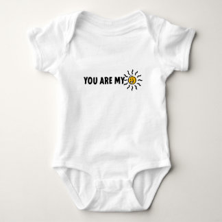 Body Para Bebê You are my sunshine, jij bent mijn zonneschijn