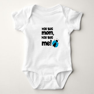 Body Para Bebê You Bug Mom, You Bug Me – Ladybug Baby Design