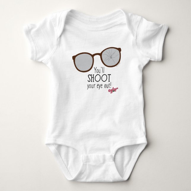 Body Para Bebê You'll Shoot Your Eye Out! (Frente)